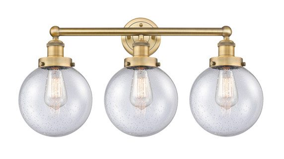 Bathroom Fixtures Three Lights by Innovations ( 405 | 616-3W-BB-G204-8 Edison ) 