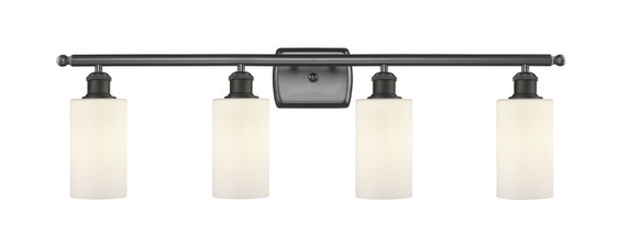 Bathroom Fixtures Four Lights by Innovations ( 405 | 516-4W-OB-G801-LED Ballston ) 