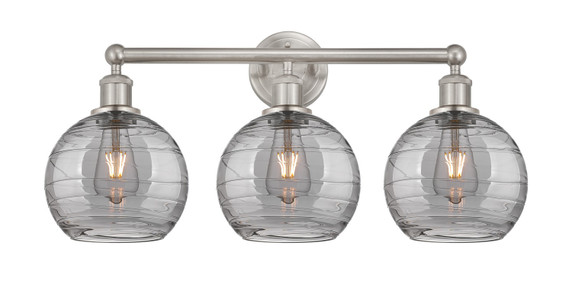 Bathroom Fixtures Three Lights by Innovations ( 405 | 616-3W-SN-G1213-8SM Edison ) 