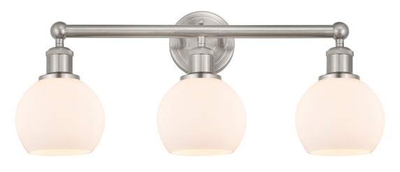 Bathroom Fixtures Three Lights by Innovations ( 405 | 616-3W-SN-G121-6 Edison ) 