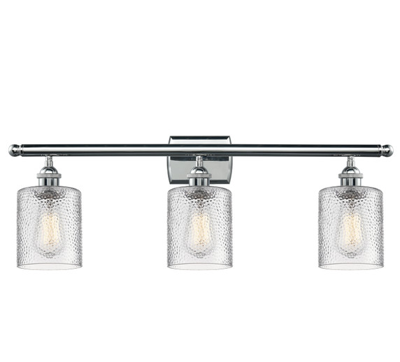 Bathroom Fixtures Three Lights by Innovations ( 405 | 516-3W-PC-G112 Ballston ) 