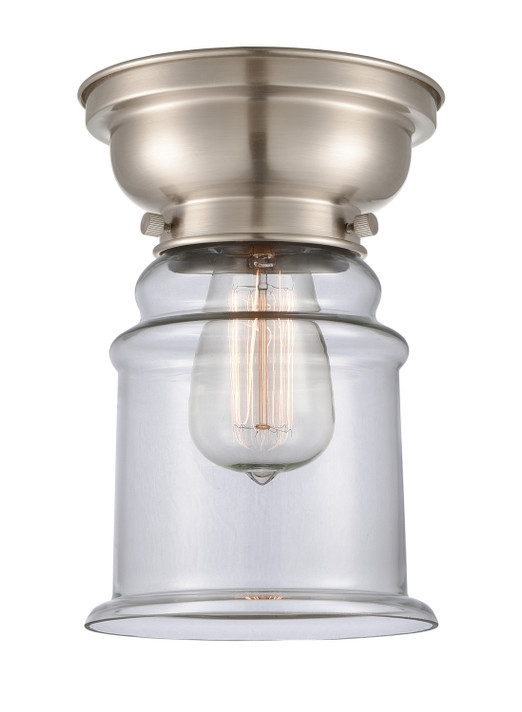 Flush Mounts Glass Down by Innovations ( 405 | 623-1F-SN-G182-LED Franklin Restoration ) 