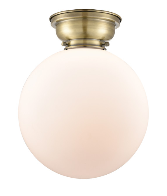 Flush Mounts Glass Down by Innovations ( 405 | 623-1F-AB-G201-12-LED Franklin Restoration ) 