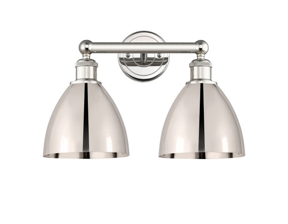 Bathroom Fixtures Two Lights by Innovations ( 405 | 616-2W-PN-MBD-75-PN Edison ) 