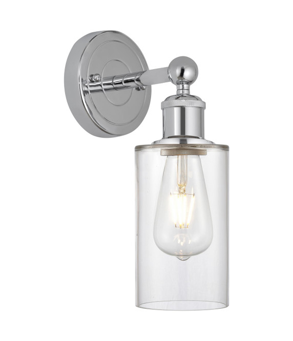 Sconces Single Glass by Innovations ( 405 | 616-1W-PC-G802 Edison ) 