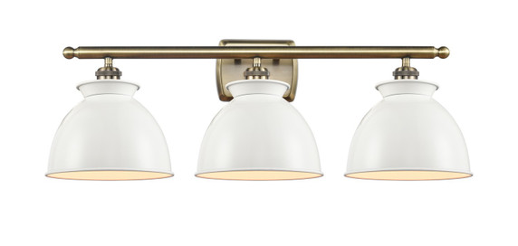 Bathroom Fixtures Three Lights by Innovations ( 405 | 516-3W-AB-M14-W Ballston ) 