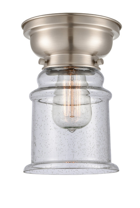 Flush Mounts Glass Down by Innovations ( 405 | 623-1F-SN-G184-LED Franklin Restoration ) 