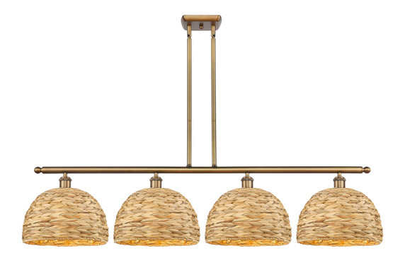 Linear/Island 4 Light + by Innovations ( 405 | 516-4I-BB-RBD-12-NAT Ballston ) 