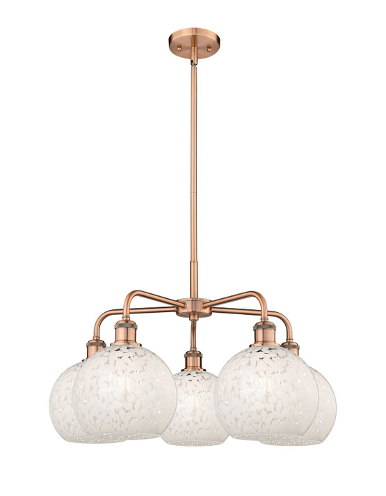 Mid. Chandeliers Glass Down by Innovations ( 405 | 516-5CR-AC-G1216-8WM Ballston ) 