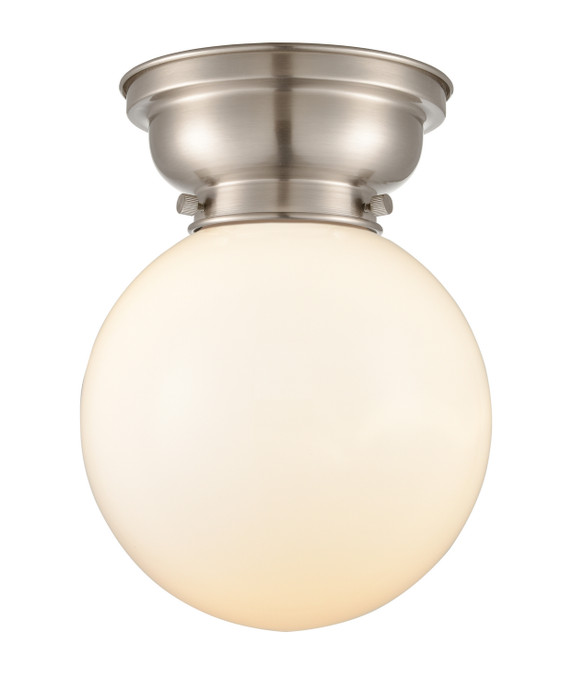 Flush Mounts Glass Down by Innovations ( 405 | 623-1F-SN-G201-8-LED Franklin Restoration ) 