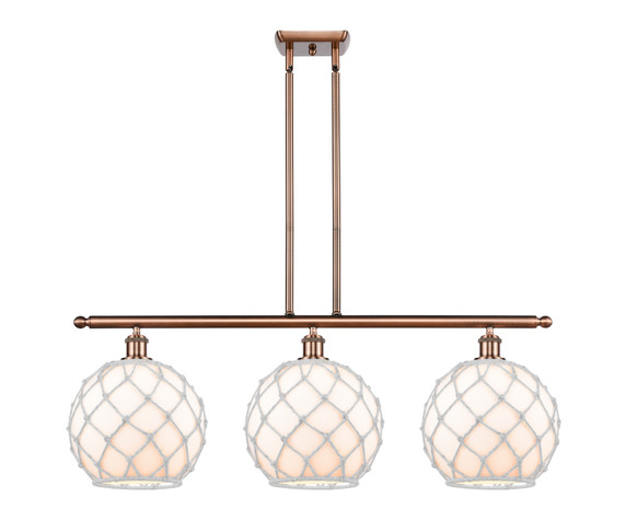 Linear/Island 3 Light Bar by Innovations ( 405 | 516-3I-AC-G121-10RW-LED Ballston ) 