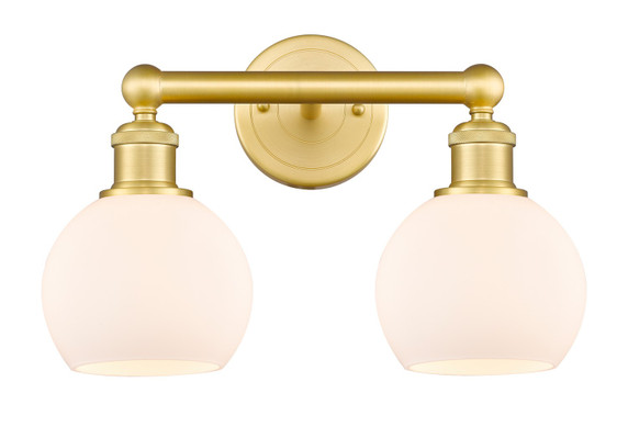 Bathroom Fixtures Two Lights by Innovations ( 405 | 616-2W-SG-G121-6 Edison ) 