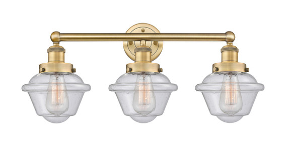 Bathroom Fixtures Three Lights by Innovations ( 405 | 616-3W-BB-G534 Edison ) 