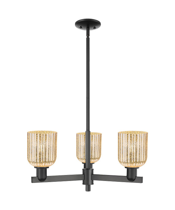 Mid. Chandeliers Glass Up by Innovations ( 405 | 716-3CR-BK-G559-5ME Arcadia ) 