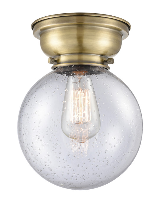 Flush Mounts Glass Down by Innovations ( 405 | 623-1F-AB-G204-8-LED Franklin Restoration ) 