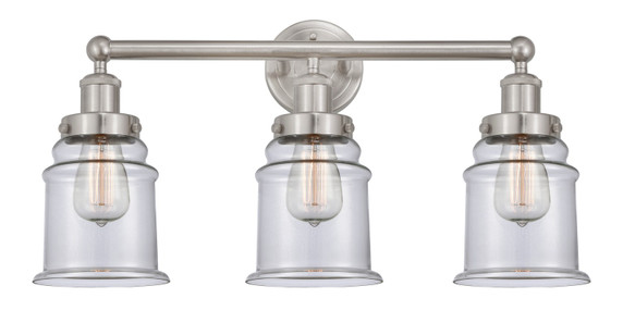 Bathroom Fixtures Three Lights by Innovations ( 405 | 616-3W-SN-G182 Edison ) 