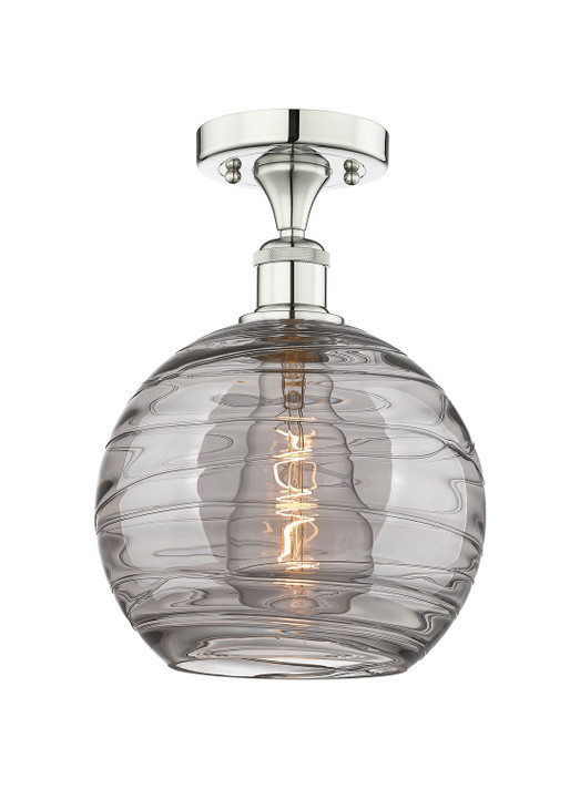 Semi-Flush Mts. Glass Down by Innovations ( 405 | 616-1F-PN-G1213-10SM Edison ) 