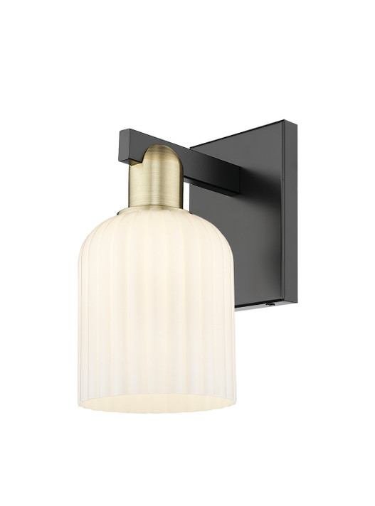 Sconces Single Glass by Innovations ( 405 | 716-1W-BAB-G559-5GWH Arcadia ) 