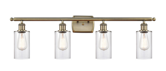Bathroom Fixtures Four Lights by Innovations ( 405 | 516-4W-AB-G802 Ballston ) 