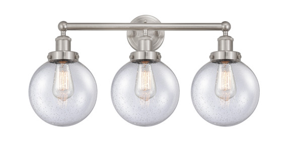 Bathroom Fixtures Three Lights by Innovations ( 405 | 616-3W-SN-G204-8 Edison ) 