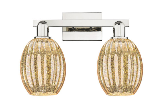 Bathroom Fixtures Two Lights by Innovations ( 405 | 716-2W-PN-G459-6ME Arcadia ) 