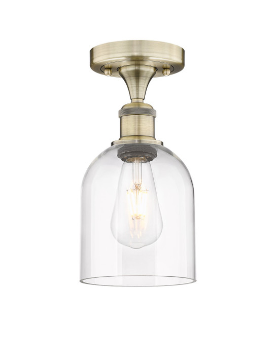 Semi-Flush Mts. Glass Down by Innovations ( 405 | 616-1F-AB-G558-6CL Edison ) 