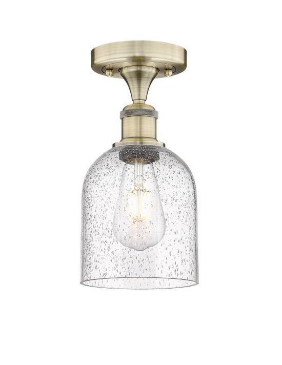 Semi-Flush Mts. Glass Down by Innovations ( 405 | 616-1F-AB-G558-6SDY Edison ) 