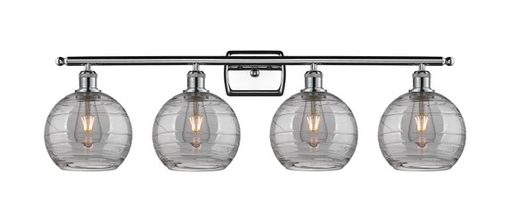 Bathroom Fixtures Four Lights by Innovations ( 405 | 516-4W-PC-G1213-8SM Ballston ) 