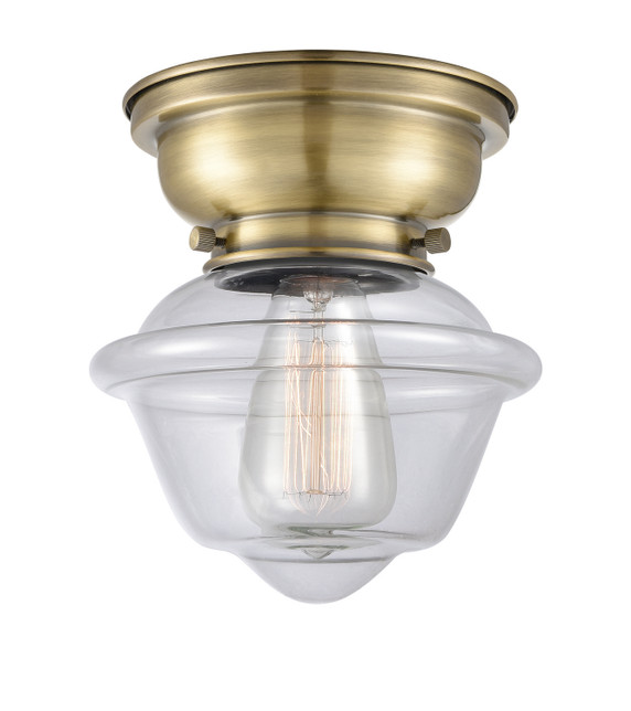 Flush Mounts Glass Down by Innovations ( 405 | 623-1F-AB-G532 Franklin Restoration ) 