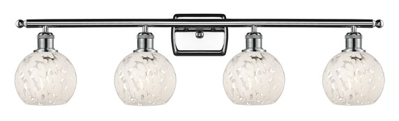 Bathroom Fixtures Four Lights by Innovations ( 405 | 516-4W-PC-G1216-6WM Ballston ) 