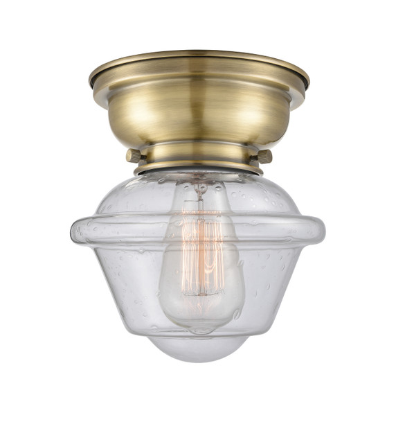 Flush Mounts Glass Down by Innovations ( 405 | 623-1F-AB-G534-LED Franklin Restoration ) 