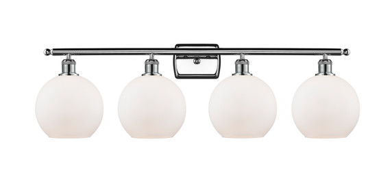 Bathroom Fixtures Four Lights by Innovations ( 405 | 516-4W-PC-G121-8-LED Ballston ) 