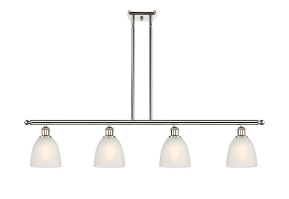 Linear/Island 4 Light + by Innovations ( 405 | 516-4I-PN-G381-LED Ballston ) 