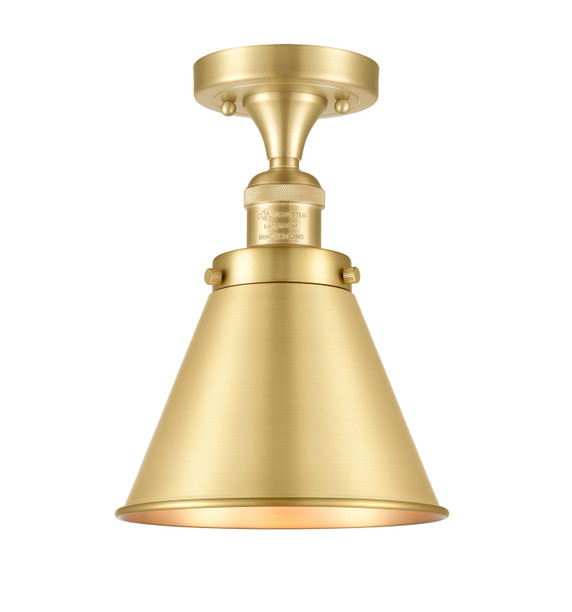 Semi-Flush Mts. Directional by Innovations ( 405 | 517-1CH-SG-M13-SG-LED Franklin Restoration ) 