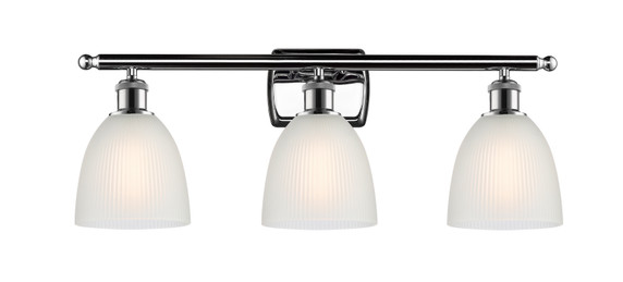 Bathroom Fixtures Three Lights by Innovations ( 405 | 516-3W-PC-G381 Ballston ) 