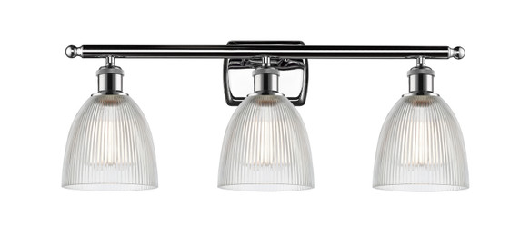 Bathroom Fixtures Three Lights by Innovations ( 405 | 516-3W-PC-G382-LED Ballston ) 