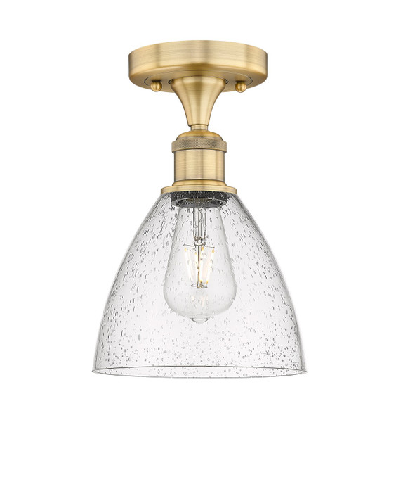 Semi-Flush Mts. Glass Down by Innovations ( 405 | 616-1F-BB-GBD-754 Edison ) 