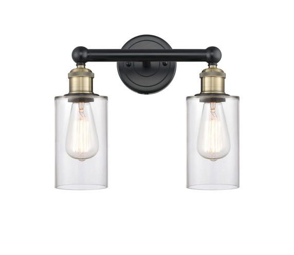 Bathroom Fixtures Two Lights by Innovations ( 405 | 616-2W-BAB-G802 Edison ) 