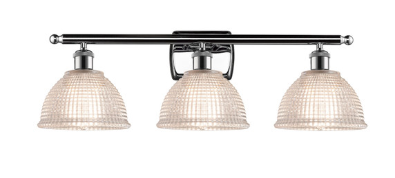 Bathroom Fixtures Three Lights by Innovations ( 405 | 516-3W-PC-G422 Ballston ) 