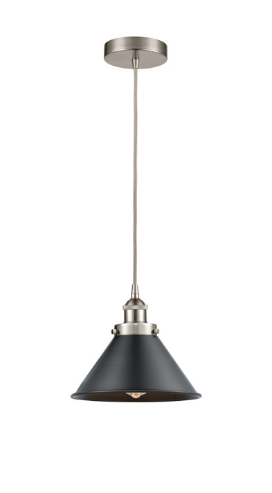 Mini Pendants Metal Shade by Innovations ( 405 | 616-1PH-SN-M10-BK-LED Edison ) 
