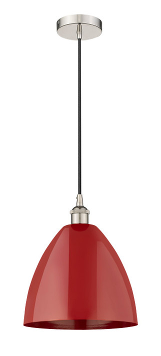Mini Pendants Metal Shade by Innovations ( 405 | 616-1P-PN-MBD-12-RD Edison ) 