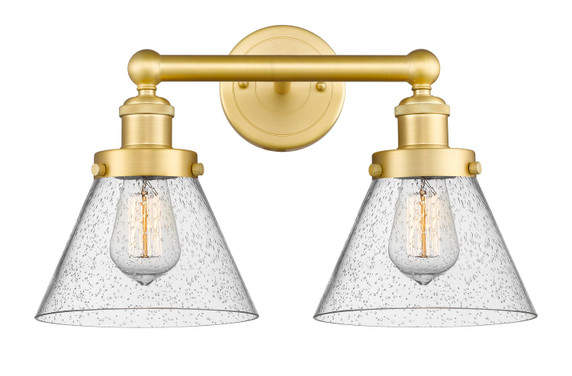 Bathroom Fixtures Two Lights by Innovations ( 405 | 616-2W-SG-G44 Edison ) 