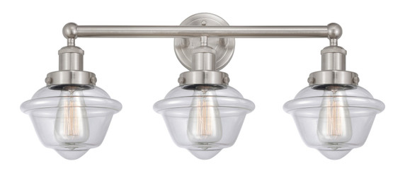 Bathroom Fixtures Three Lights by Innovations ( 405 | 616-3W-SN-G532 Edison ) 