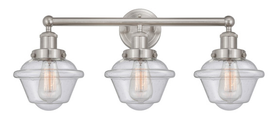 Bathroom Fixtures Three Lights by Innovations ( 405 | 616-3W-SN-G534 Edison ) 