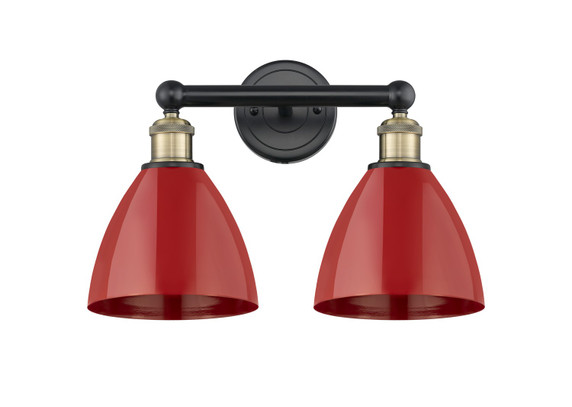 Bathroom Fixtures Two Lights by Innovations ( 405 | 616-2W-BAB-MBD-75-RD Edison ) 