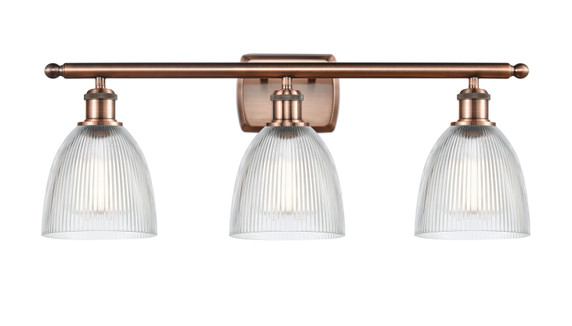 Bathroom Fixtures Three Lights by Innovations ( 405 | 516-3W-AC-G382-LED Ballston ) 