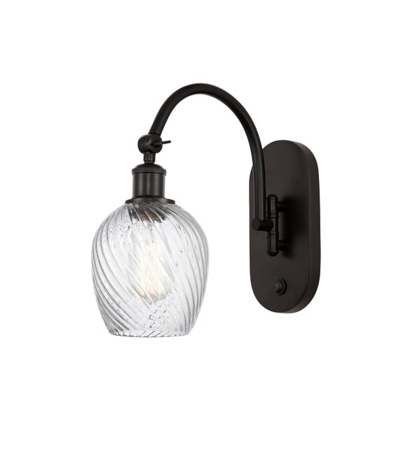 Sconces Single Glass by Innovations ( 405 | 518-1W-OB-G292 Ballston ) 