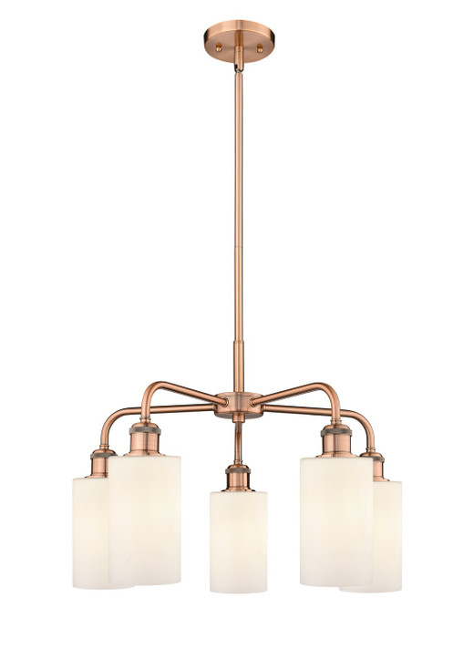 Mid. Chandeliers Glass Down by Innovations ( 405 | 516-5CR-AC-G801 Ballston ) 