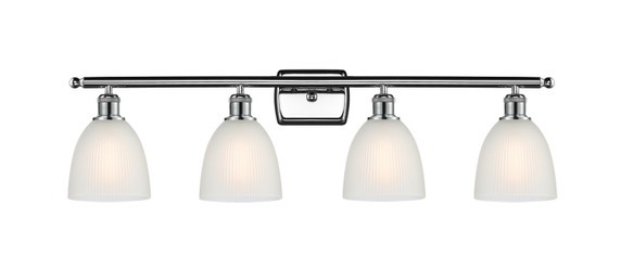 Bathroom Fixtures Four Lights by Innovations ( 405 | 516-4W-PC-G381-LED Ballston ) 