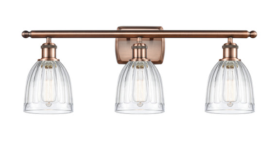 Bathroom Fixtures Three Lights by Innovations ( 405 | 516-3W-AC-G442 Ballston ) 
